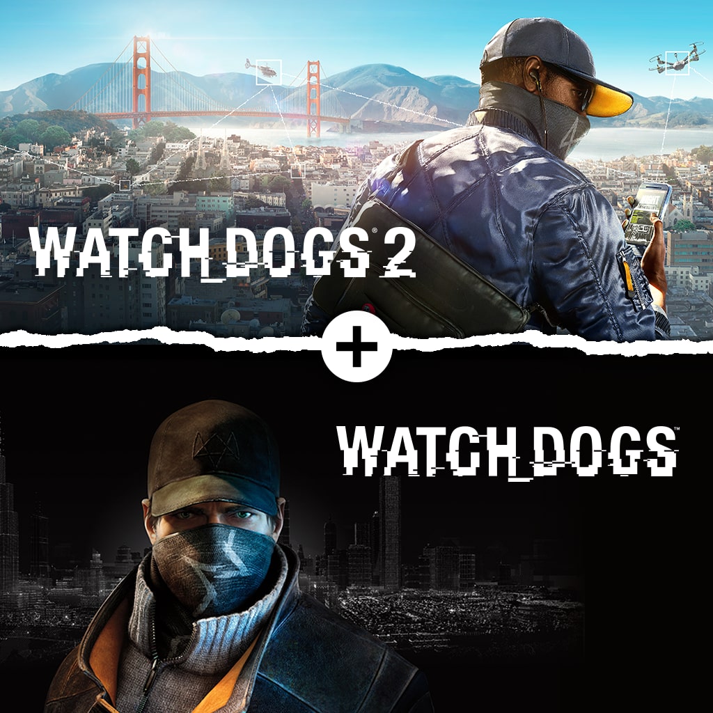 Watch Dogs 1 + Watch Dogs 2 Standard Editions Bundle (Simplified Chinese, English, Korean)