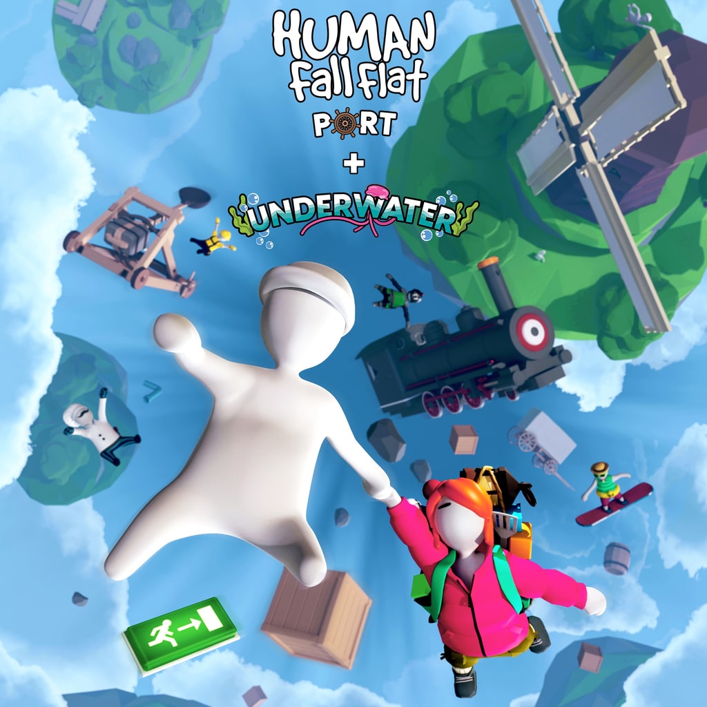 Human: Fall Flat PS4 & PS5 (Simplified Chinese, English, Korean, Japanese, Traditional Chinese)